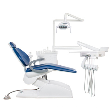 Top chair mounted dental unit